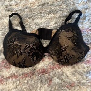 Black Lace Bra